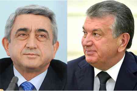 Serzh Sargsyan sent a telegram of condolences to the President of the  Republic of Uzbekistan